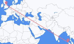 Flyreiser fra Banda Aceh, Indonesia til Leeds, England
