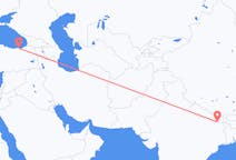 Loty z Radźbiradź, Nepal z Trabzon, Turcja