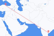 Flights from Vijayawada, India to Samsun, Turkey