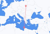Flights from Benghazi to Rzeszow