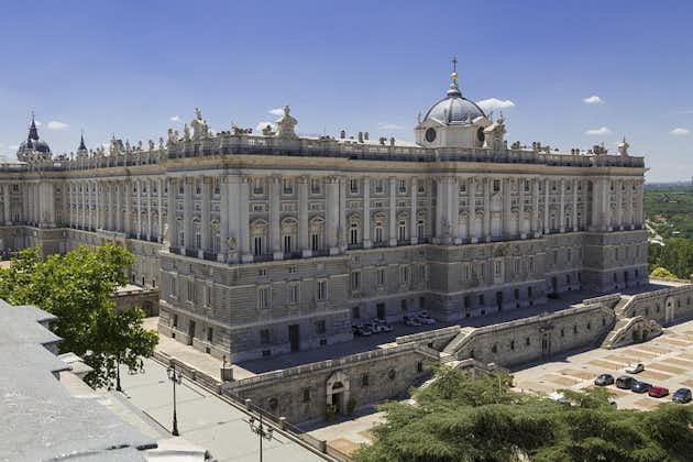 Visita guidata del Palazzo Reale di Madrid e del Parco del Retiro con degustazione di tapas opzionali