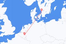 Flights from Halmstad, Sweden to Liège, Belgium