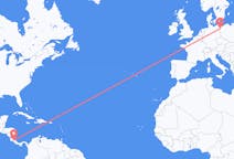 Flights from San José, Costa Rica to Szczecin, Poland