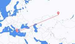 Flights from Kemerovo, Russia to Kalamata, Greece