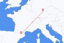 Flyrejser fra Andorra la Vella, Andorra til Nürnberg, Tyskland