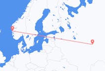 Flights from Yoshkar-Ola, Russia to Bergen, Norway