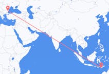出发地 印度尼西亚古邦目的地 保加利亚瓦尔纳的航班