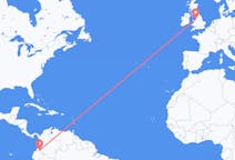 Flights from Pasto, Colombia to Liverpool, England