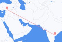 Flug frá Vijayawada, Indlandi til Gaziantep, Tyrklandi