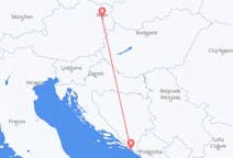 Flyg från Dubrovnik, Kroatien till Wien, Österrike