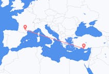 Flights from Castres, France to Gazipaşa, Turkey