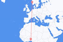 Flyrejser fra Lagos til Stavanger
