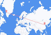 Flyg från Peking till Ilulissat