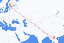 Flyg från Loei-provinsen, Thailand till Helsingfors, Finland
