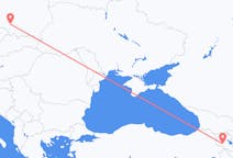 Vluchten van Jerevan naar Katowice