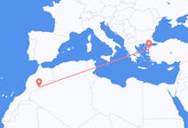Flüge von Zagora, Marokko nach Edremit, die Türkei
