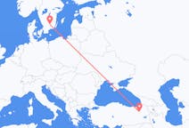 Flights from Erzurum, Turkey to Växjö, Sweden