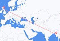 Flüge von Magwe, Myanmar nach Edinburgh, Schottland