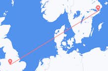 Flyreiser fra Birmingham, til Stockholm