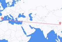 从成都市飞往穆尔西亚的航班