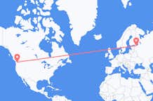 Flyreiser fra Seattle, USA til St. Petersburg, Russland