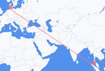 Flyrejser fra Medan, Indonesien til Hamborg, Tyskland