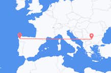 Flights from Santiago De Compostela to Sofia