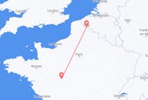 Flights from Tours, France to Lille, France