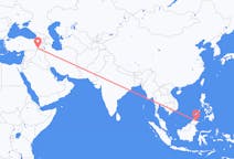 Flights from Sandakan, Malaysia to Şırnak, Turkey