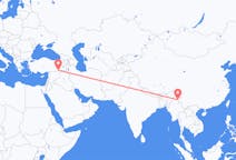 Flyrejser fra Myitkyina til Mardin