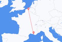 Flyreiser fra Lille, Frankrike til Marseille, Frankrike