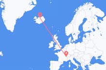 Flights from Akureyri to Geneva