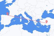 Flyreiser fra Konya, Tyrkia til Bilbao, Spania