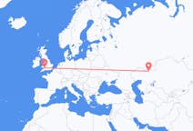 Flights from Aktobe, Kazakhstan to Cardiff, Wales