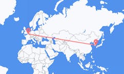 Flights from Ulsan, South Korea to Lille, France