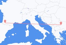 Vluchten van Pau, Pyrénées-Atlantiques, Frankrijk naar Sofia, Bulgarije