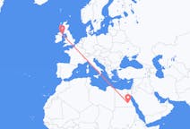 Flights from Aswan, Egypt to Belfast, the United Kingdom