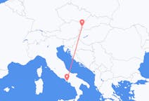 Flyreiser fra Napoli, til Bratislava