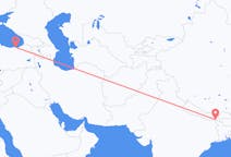 ネパールのから メチ・バドラプル、トルコのへ トラブゾンフライト