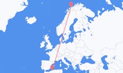 Flights from Chlef, Algeria to Tromsø, Norway