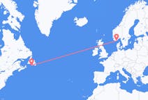 Flyrejser fra Saint-Pierre til Kristiansand