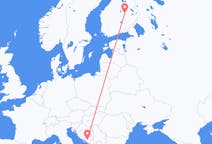 Flights from Mostar to Kuopio