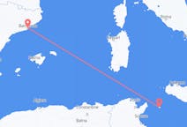 Flights from Pantelleria, Italy to Barcelona, Spain