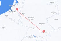 Flyrejser fra Eindhoven, Holland til München, Tyskland