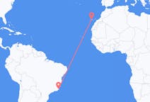 Vluchten van Campos dos Goytacazes, Brazilië naar Tenerife, Spanje