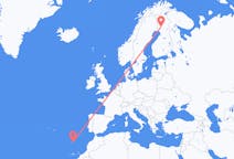 Flights from Rovaniemi, Finland to Vila Baleira, Portugal
