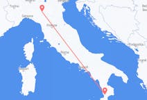 Vluchten van Reggio Emilia, Italië naar Lamezia Terme, Italië