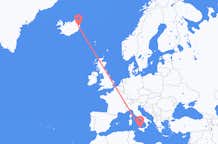 Flights from Palermo to Egilsstaðir