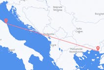 Flyg från Alexandroupolis till Ancona