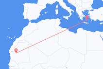 Flights from Atar to Santorini